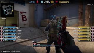 CS:GO POV Demo Astralis device (26/17) vs Mousesports (de_mirage)