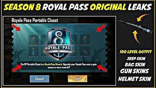 Season 8 Royale Pass All Rewards & Emotes List Pubg Mobile