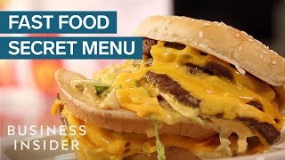 Best Fast Food Secret Menu Items
