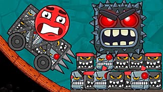 Мультик - КРАСНЫЙ ШАР и "Страшное" ПОДЗЕМЕЛЬЕ ! Red ball 4 Animation . Анимация про шар от Спуди !
