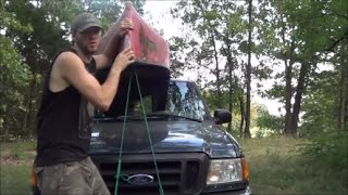 how to tie a canoe to any vehicle