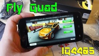 Обзор смартфона Fly Quad EVO Chic 1 IQ4405