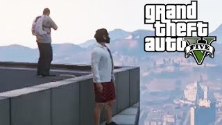 GTA 5 Online Accidents, Helicopter Launches and the Laser Jet Catapult