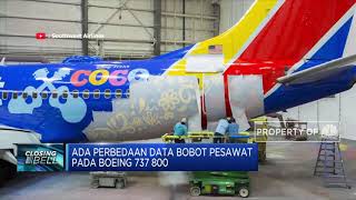 Boeing Hentikan Operasional 130 Unit Boeing 737 800