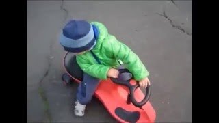 Детская машинка каталка Бибикар - самохдная