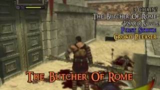Shadow of Rome Gore Demonstration