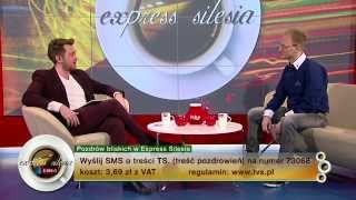 Damian Duda w TVS - kolejna wizyta mistrza świata fryzjerstwa w studio Express Silesia