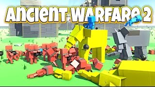 Golden Elephants and Secret Leprechauns! - Let's Play Ancient Warfare 2 Gameplay