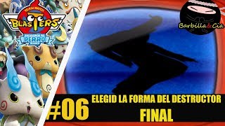 ? DIRECTO: FINAL elegid la forma del destructor | #06 Yo-kai Watch Blasters Perro Blanco