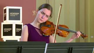 DIANA ADAMYAN / Menuhin Competition 2018, Senior semi-finals