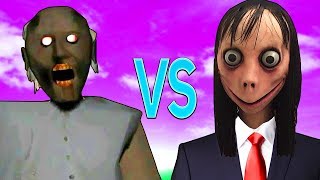 GRANNY VS M0M0 | СУПЕР РЭП БИТВА | Гренни Whatsapp ПРОТИВ М0м0 Игра