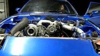 1st start ported 13b-rew t-66 scalloped rotors 1st gen rx7.