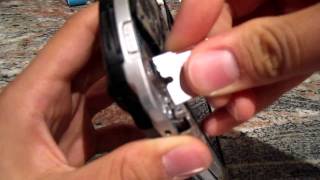 how to replace a psp screen
