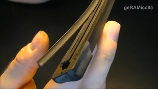 SCHEIBENWISCHER GUMMI WECHSELN |ANLEITUNG BOSCH AEROTWIN FLACHBLATT WISCHERBLÄTTER ERNEUERN,TAUSCHEN
