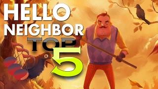 топ 5 песен привет сосед - top 5 songs Hello neighbor