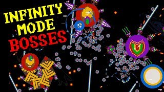 BOSSES in INFINITY mode! How strong? / TURRETZ