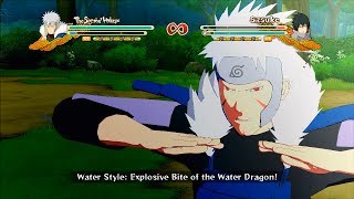 Naruto Ultimate Ninja Storm 3 Full Burst Tobirama Moveset Mod Gameplay (PC)