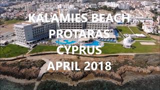 KALAMIES BEACH PROTARAS CYPRUS APRIL 2018 DJI MAVIC AIR