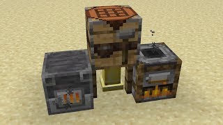 NEW Crafting Tables/Furnaces in Minecraft 1.14 (Snapshot 18w44a)