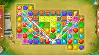 Gardenscapes Level 1400 Walkthrough "No Boosters Used"