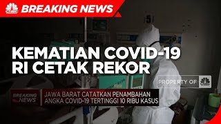 Kematian Covid-19 RI Cetak Rekor