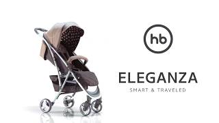Happy Baby Коляска прогулочная Eleganza V2 арт.3856 обзор