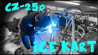 Ice Kart, Зимний карт CZ-250 Продолжение постройки)