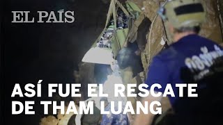 Las primeras imágenes del rescate de los niños de la cueva de Tailandia