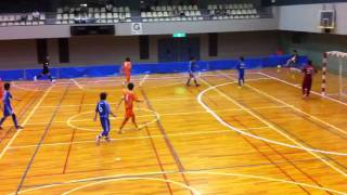 2011.9.18　中国フットサルリーグ　DLLC vs FRAGILE①