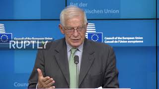 Belgium: New sanctions on Belarus "finalised in coming days" - Borrell