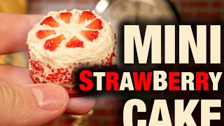 MINI STRAWBERRY CAKE!