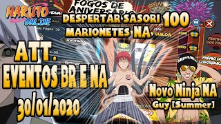 Naruto Online - Novidades das atualizações BR E NA 30/01/2020