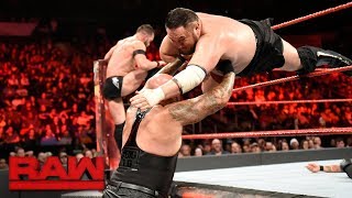 Finn Bálor & Samoa Joe vs. Luke Gallows & Karl Anderson: Raw, Nov. 13, 2017
