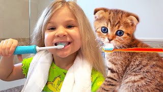 Diana Dan Rutinitas Pagi Saat Bersama Kucing