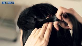 Как заплести ажурную косу