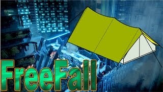 MME FREEFALL MAP aux Campouses COD GHOSTS Gameplay Français en Live