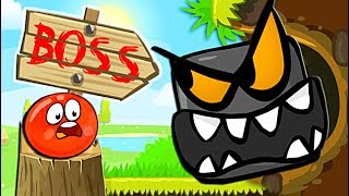 ОГО КАКОЙ БОСС !!! КРАСНЫЙ ШАР НАПАЛ НА ЗОМБИ Несносный Шарик Plants vs zombies Red Ball 4 Мультик