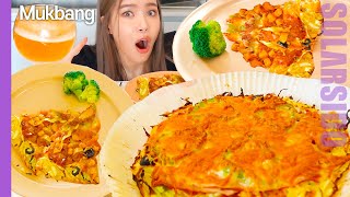 솔라잇츠ㅣ한 판에 500칼로리?! 다이어트 피자 먹방