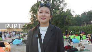 China: Hundreds attend music festival as China maintains 'zero-COVID' strategy