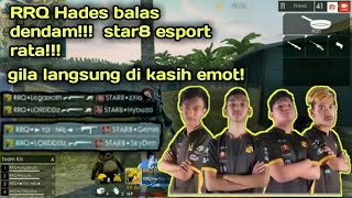 Kapten terkuat di bumi ngamuk!!!RRQ•HADES ratakan STAR8 ESPORT dengan cepat