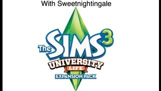 Let's Play The Sims 3 University Life Part 4, Lecture Time