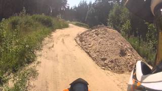 покатушки на ktm duke 200