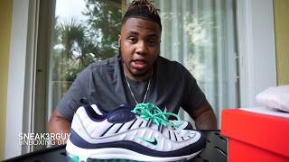AIR MAX 98 "SOUTH BEACH" ON FEET REVIEW!!