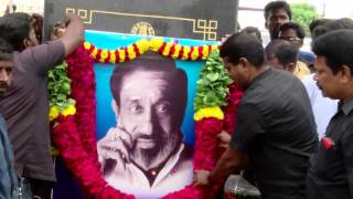 Actor Sivaji Ganesan Anniversary - Naam Tamilar Seeman Pays Respect to Sivaji Ganesan