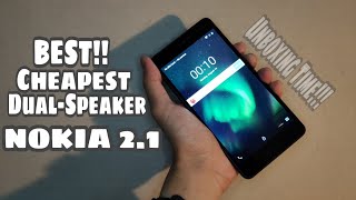 NOKIA 2.1 Unboxing & Overview - English