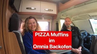 PIZZA Muffins im OMNIA Backofen | Finger Food/ lecker Rezepte / Kochen im Wohnmobil #18