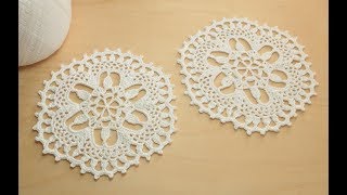 АЖУРНЫЙ КРУГЛЫЙ МОТИВ  вязание крючком мастер-класс  Crochet motif tutorial