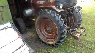 Трактор ДТ-20 Запуск/ tractor DT-20 start