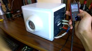 Самодельная колонка 7V с 2 акумуляторами