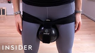 You Strap This Ball Between Your Legs To Get Killer Thighs